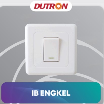 Dutron Saklar IB Engkel Saklar Inbow Single SNI DV IBE 01