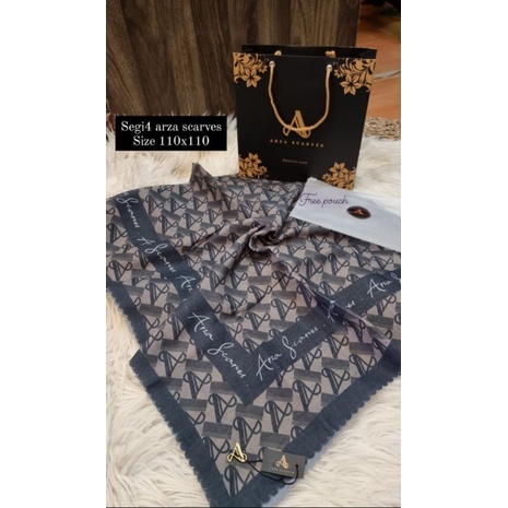 Hijab Segi4 Arza Scarves