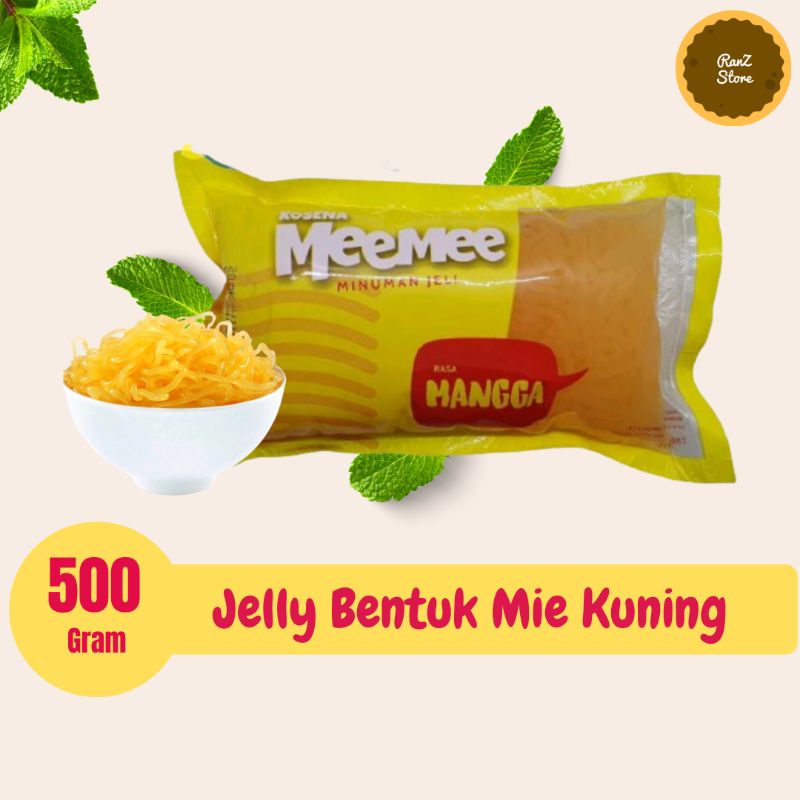 

jelly motif bentuk mie kuning / Kosena Jelly Mie Kuning