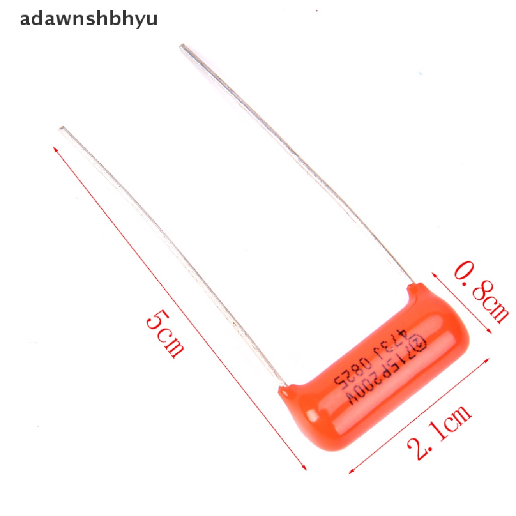 Adawnshbhyu 1pc Gitar Elektrik Single Coil Pickup Kapasitor Akustik 0.047uf 473J ID