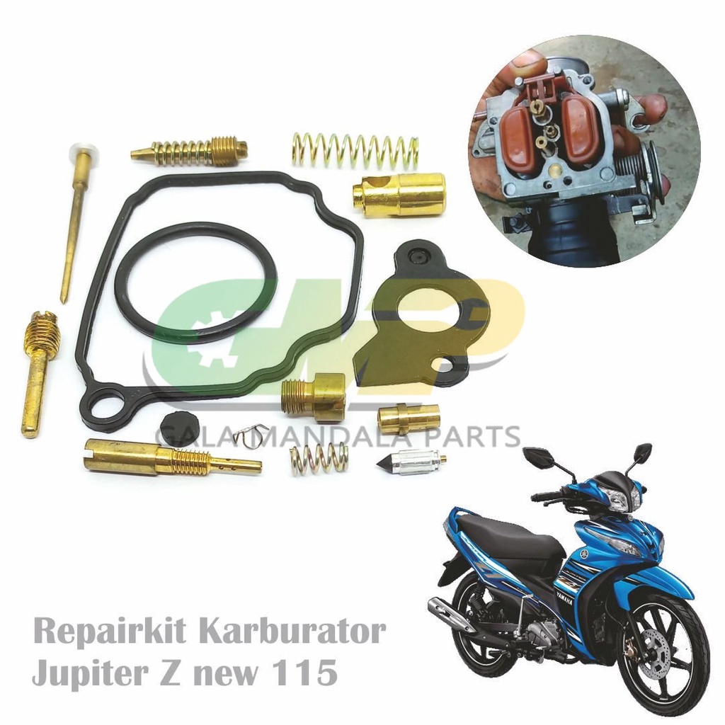 Repair kit Karbu Jupiter Z New Karburator Parkit Carbu Pilot Jet Assy
