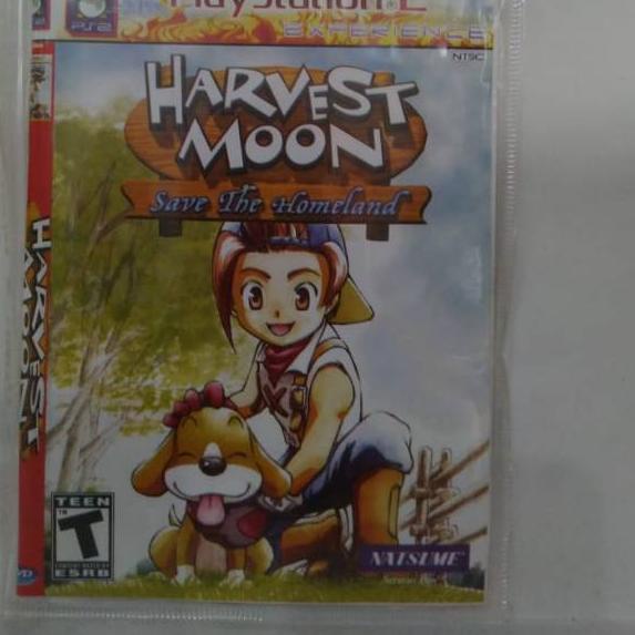 ⚡COD⚡ CD DVD KASET PS2 HARVEST MOON SAVE THE HOMELAND