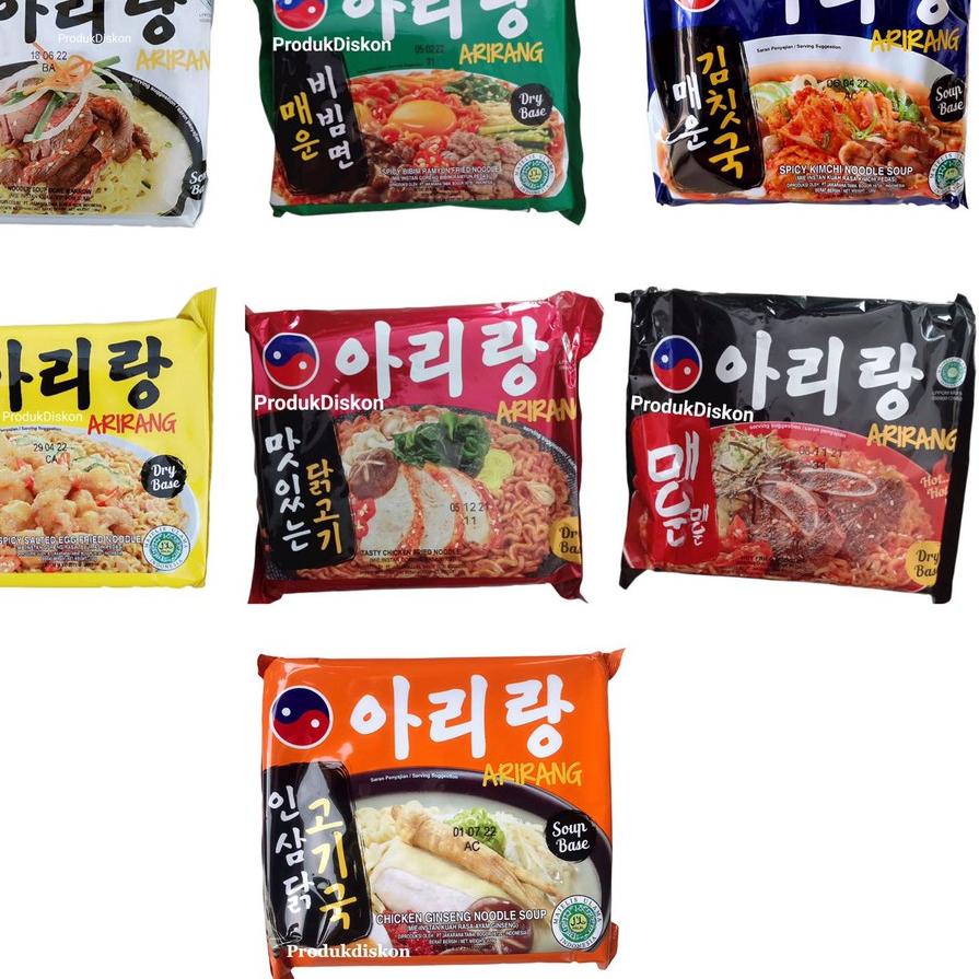 

4.4 Promo >> Arirang Mie Instan Korea All Varian - Fried Noodle