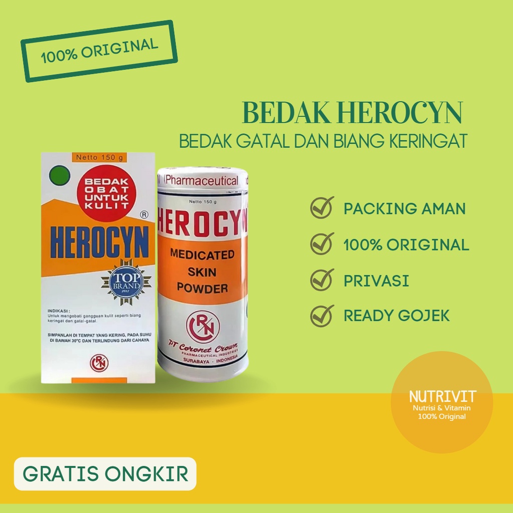 BEDAK HEROCYN 85GR/ 150GR