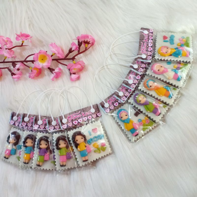 

Cokelat hadiah Hari Ibu Mothers Day T1-A Kemasan minibag tentengan