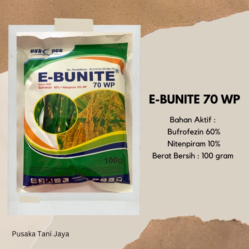 E-BUNITE 70 WP INSEKTISIDA