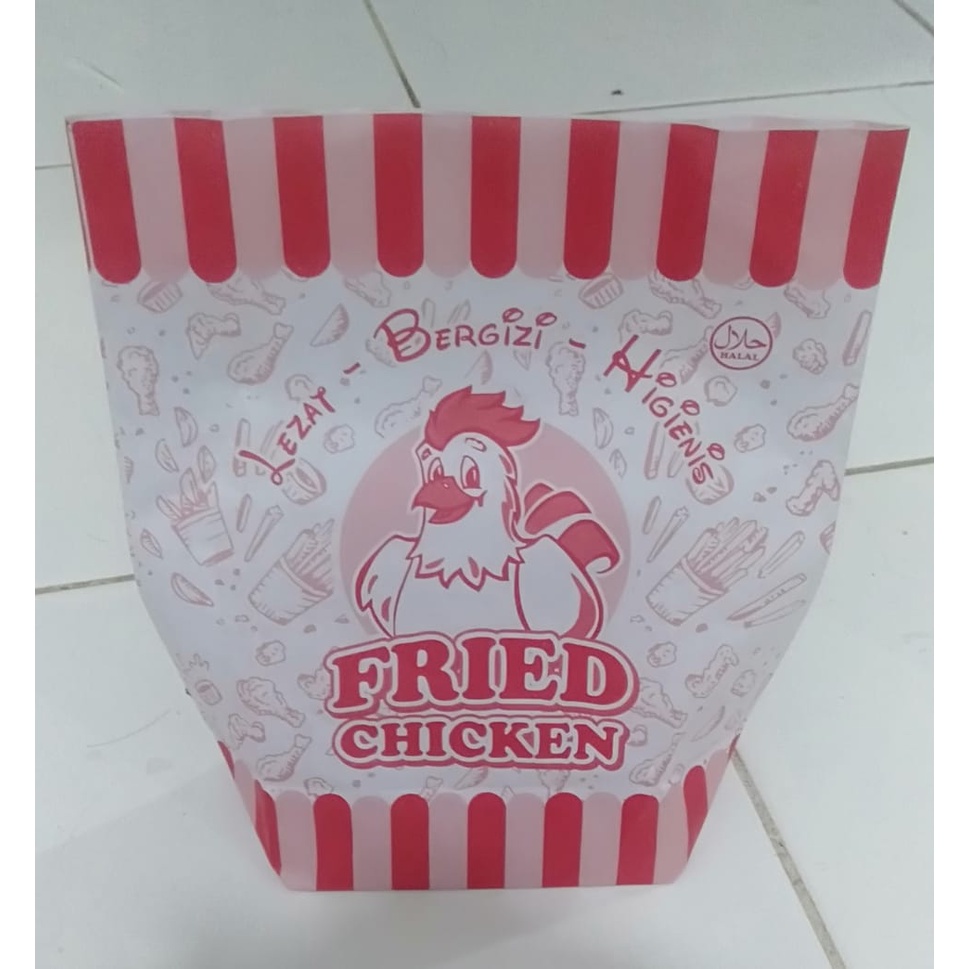 

paperbag freidchicken