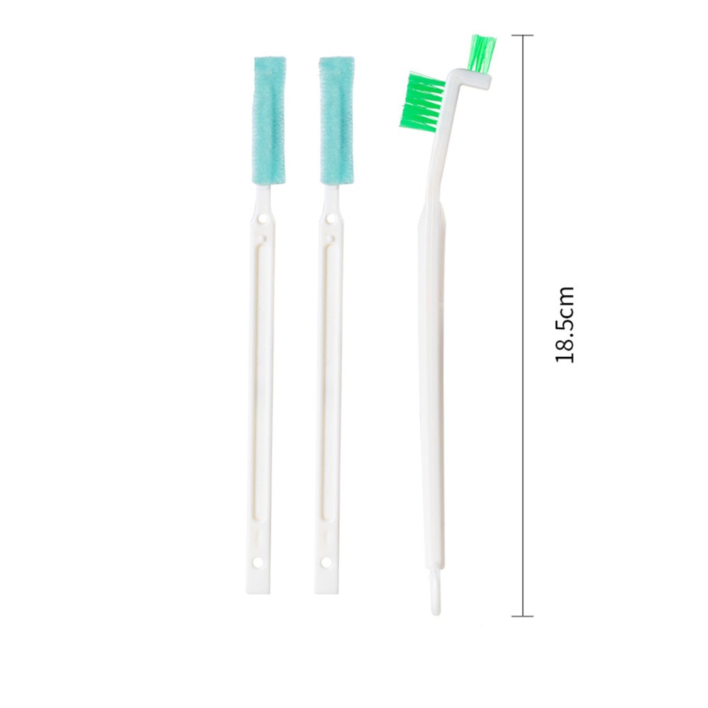 3 Pcs Sikat Pembersih Botol Multifungsi Untuk Dapur