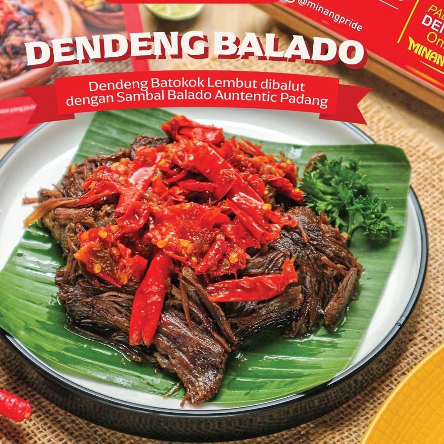 

Diskon✔️250gr Dendeng Sambal Balado Minang Pride|KD8