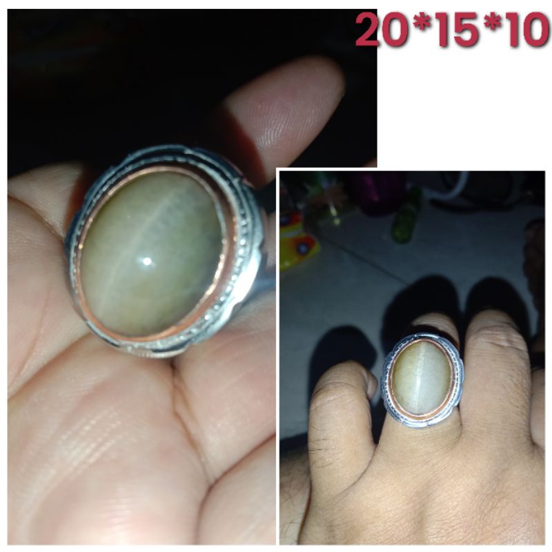 Batu Akik Pandan Kapas Kantoran Mpo Rani