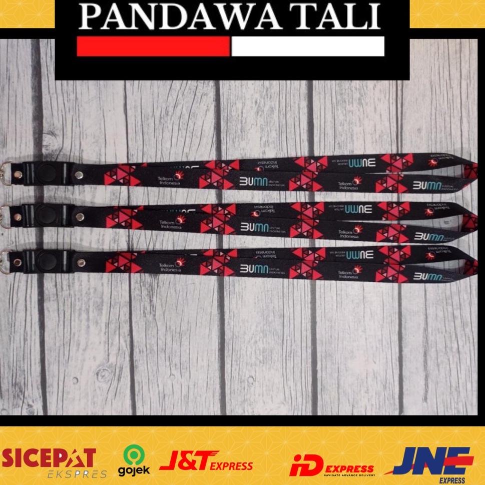 

ㆂ Lanyard BUMN Telkom Indonesia /Lanyard Murah / Lanyard Printing Pandawa Tali Surabaya ↾