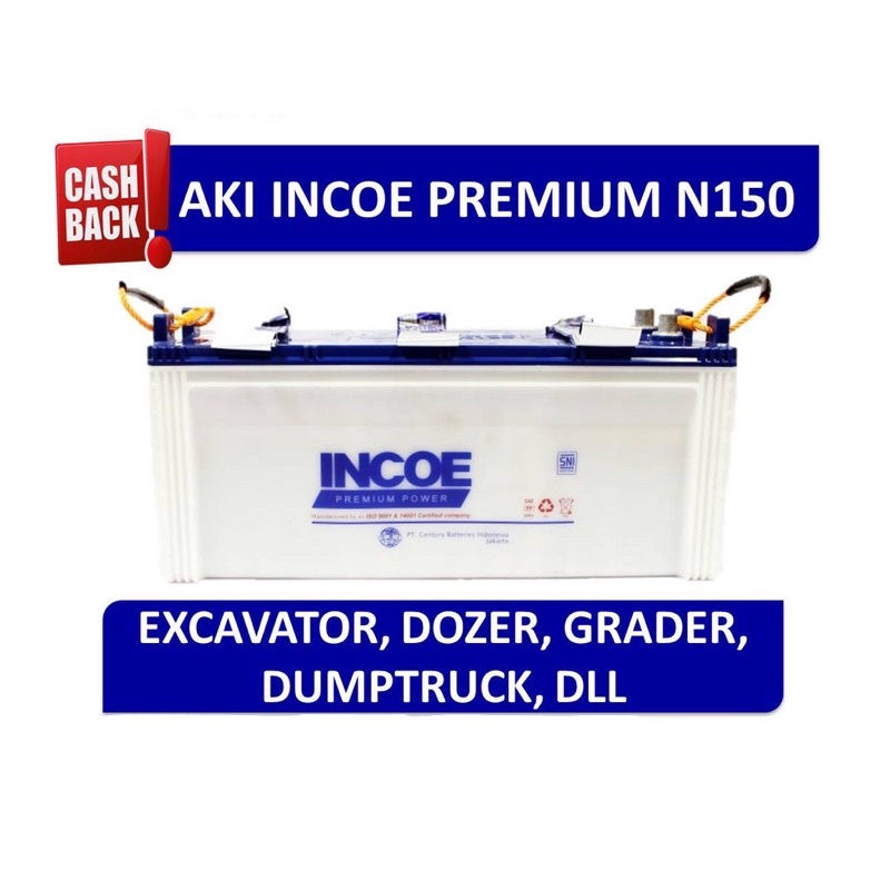 Aki Mobil Incoe Premium N150 Excavator, Dozer, Grader, Dumptruck