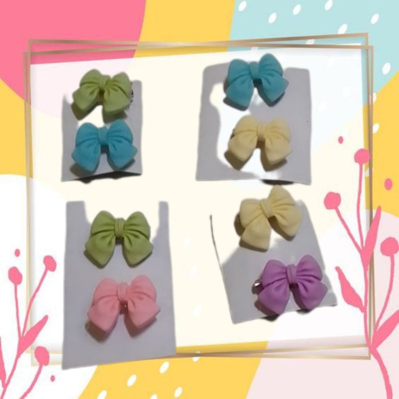 2 pc Pin Hijab BROS MINI BAHAN CLAY BROS IMUT BROS ANAKū