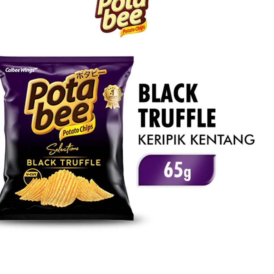 

ツ Potabee Selection Keripik Kentang Black Truffle 65 gr ✧