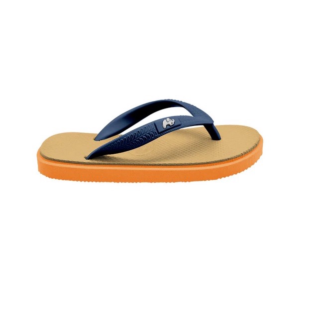 Sandal Fipper Kids Brown Mangoose Yellow Carrot Blue Snorkel Original