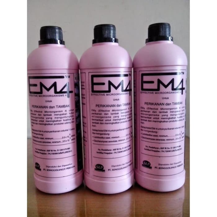 EM 4 1L Perikanan Probiotik dan Tambak Udang Ikan Lele Nila