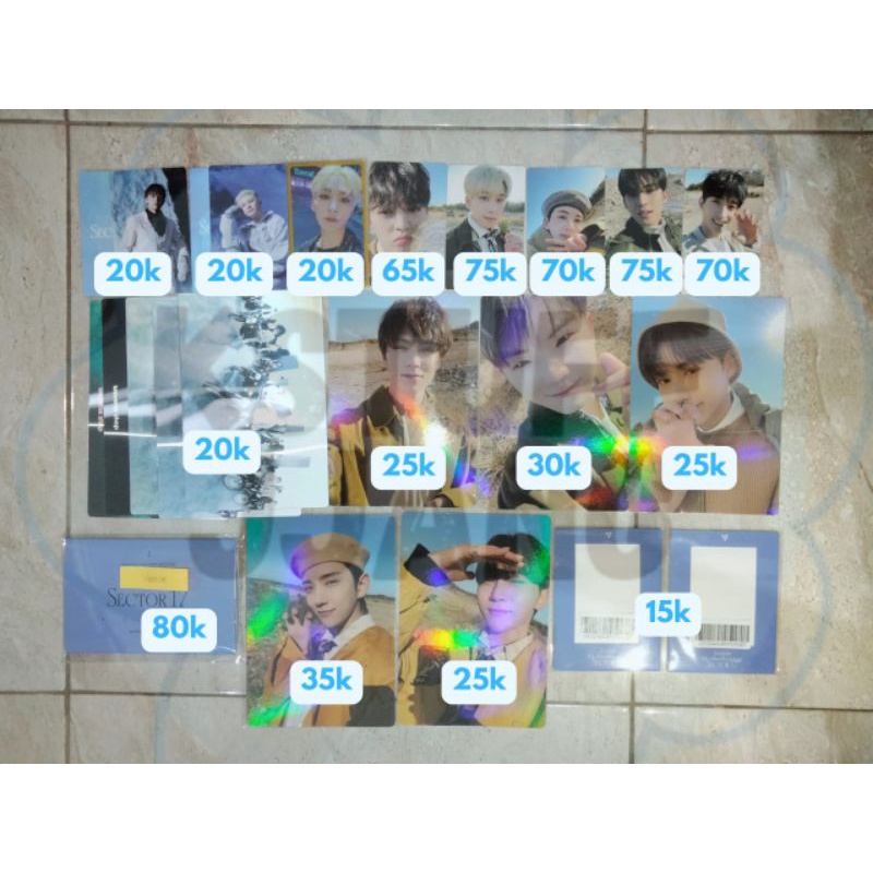 [CLEARANCE SALE BACA DESKRIPSI] PC SEVENTEEN SVT SECTOR 17 FACE THE SUN FTS POB WVS WEVERSE VER POST