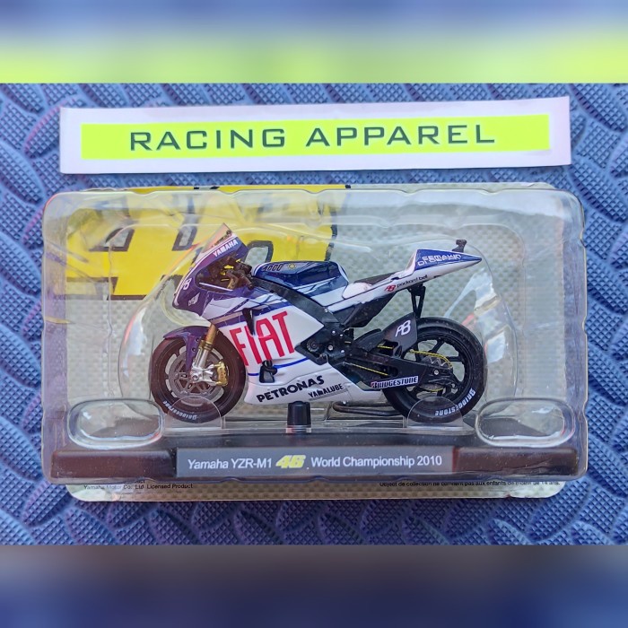 Leo Models 1/18 Yamaha YZR-M1 Valentino Rossi 46 Tahun 2010