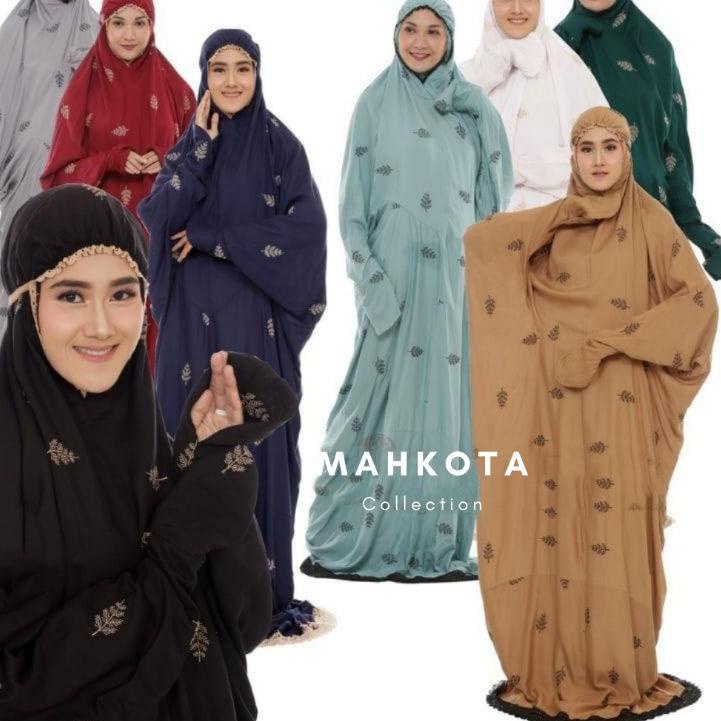 SALE✅Mukena Terusan Dewasa Raissa Daily Tropical / Cemara / Mukena Lajuran Rayon|SQ2