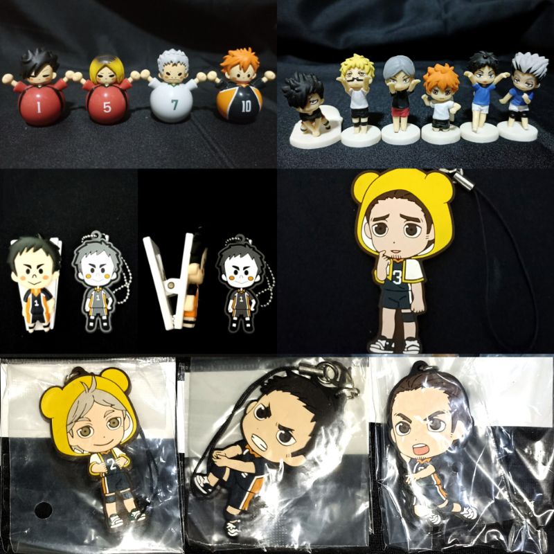 HAIKYUU MINI FIGURE GASHAPON GACHAPON CAPSULE TOYS TAKARA TOMY