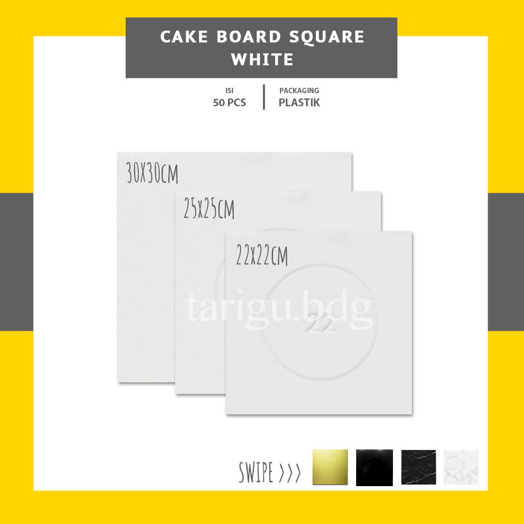 ALAS KUE MOTIF - CAKE BASE TATAKAN KUE - GOLD CAKE BOARD MARBLE ALAS PAPAN KUE TATAKAN KUE
