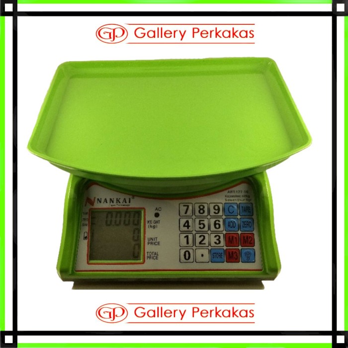 Timbangan Nankai Timbangan Buah Digital 40 Kg Timbangan Loundry Buah Sayur 40Kg
