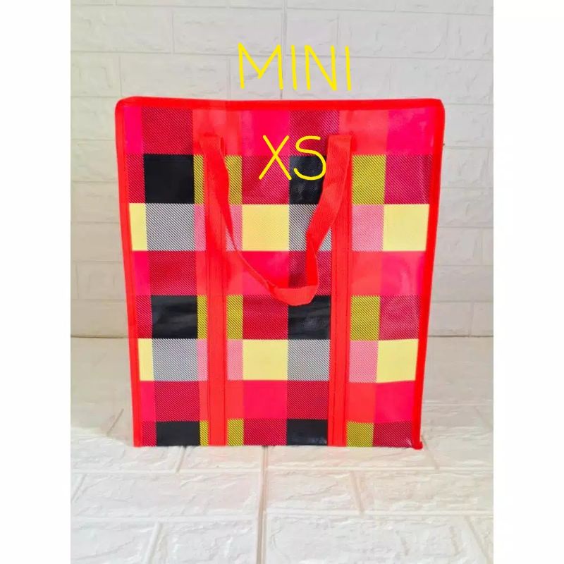 Tas Karung Plastik XS 35*40 Tas Belanja Bekal Makanan Serbaguna Totebag Goodiebag