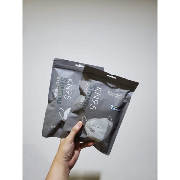 MASKER KN95 SHUMU 6PLY ISI 10