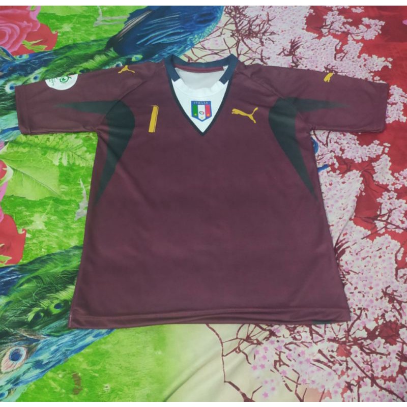 jersey kiper italy 2006 full printing