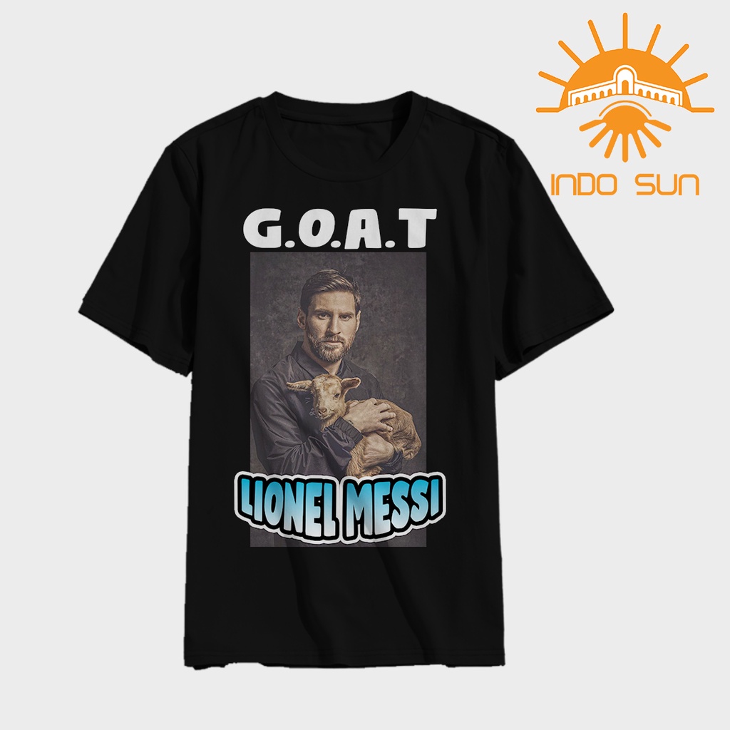 KAOS LIONEL MESSI GOAT - SN1 - KAOS LIONEL MESSI ARGENTINA - KAOS LIONEL MESSI DISTRO - KAOS LIONEL 