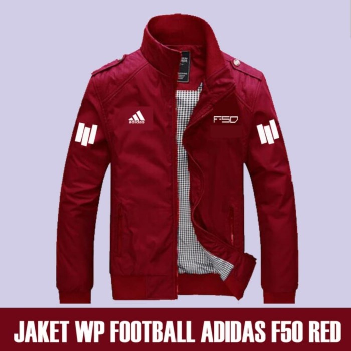 ⭐BISA COD⭐ Jaket WP Adidas Grade Ori Sporty Parasut Ekslusif Termurah Style - Hitam, M