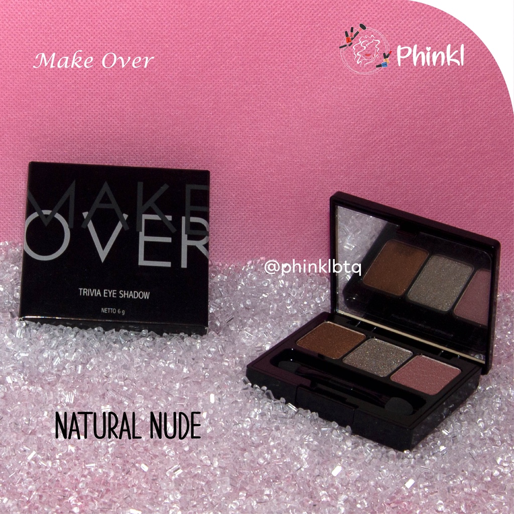 `ღ´ PHINKL `ღ´ 🅼🅰🅺🅴 🅾🆅🅴🆁 Make over Trivia Eyeshadow pewarna mata sultan kualitas premium