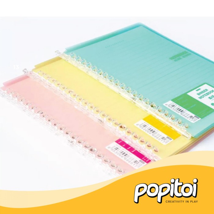 

360 DERAJAT LOOSE LEAF RING BINDER NOTEBOOK A5 B5 LIPAT DEGREE