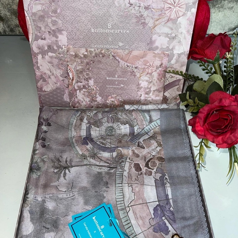 garuda Indonesia x ButtonScarves jakarta