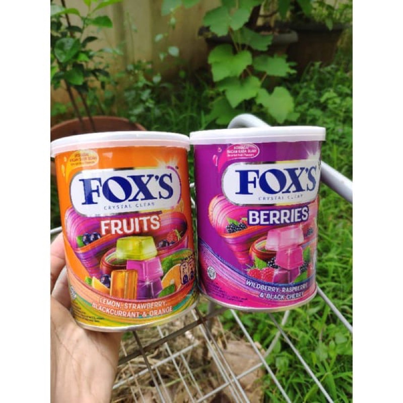 

Pemen Fox’s tin kaleng rasa FRUITS 180gr // BERRIES 180gr