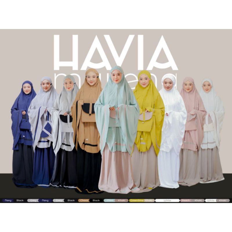 MUKENA HAVIA ORGINAL RAGELA HIJAB