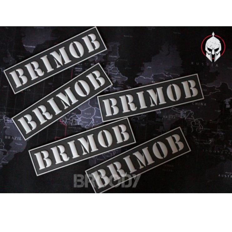 Segera Miliki Patch Rubber BRIMOB / Patch Bodyvest / Tempelan Bodyvest