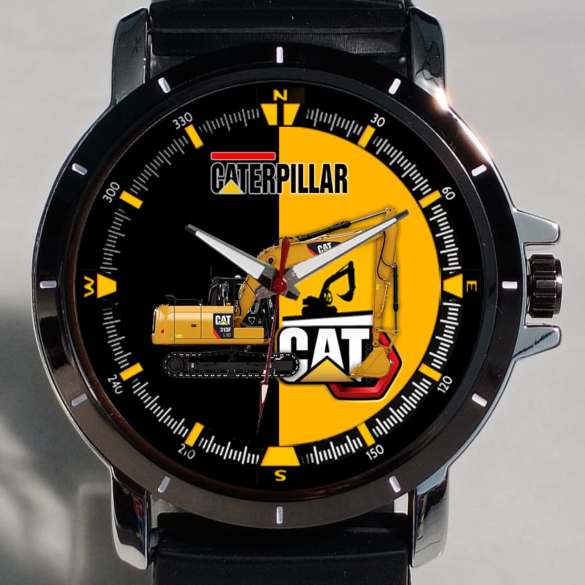 Jam Tangan CATERPILLAR Pria Strap Rubber Nyaman Ditangan