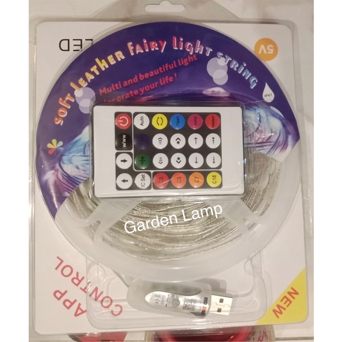 LED Strip RGB set ip 65 - 100 led - led strip remote - 5V