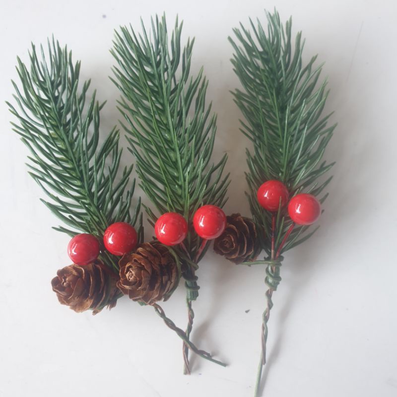 

Hiasan Daun Cherry Ornamen Dekorasi Hampers Parcel Natal Christmas Murah hiasan cemara natal hiasan hampers natal murah ornamen natal muran