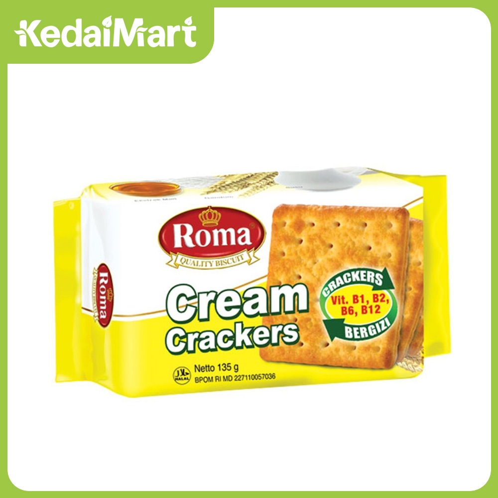 

Roma Crackers Cream 135 Gram