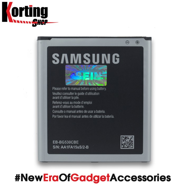 BATERAI SAMSUNG GALAXY GRAND PRIME J2 PRIME EB-BG530CBE ORIGINAL 100%