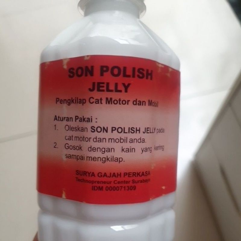 Silikon Sonpolish 500 ml untuk mengkilapkan motor dan mobil