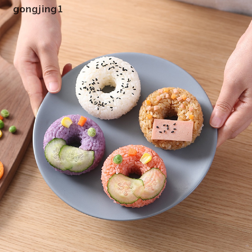 Ggg Cetakan Bola Nasi Donat Donat Anti Lengket Sushi Maker DIY Easy Rice Ball Press Mold ID