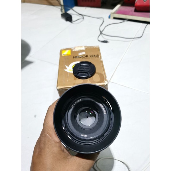 lensa fix nikon 50mm afs Bokeh tajam fullset