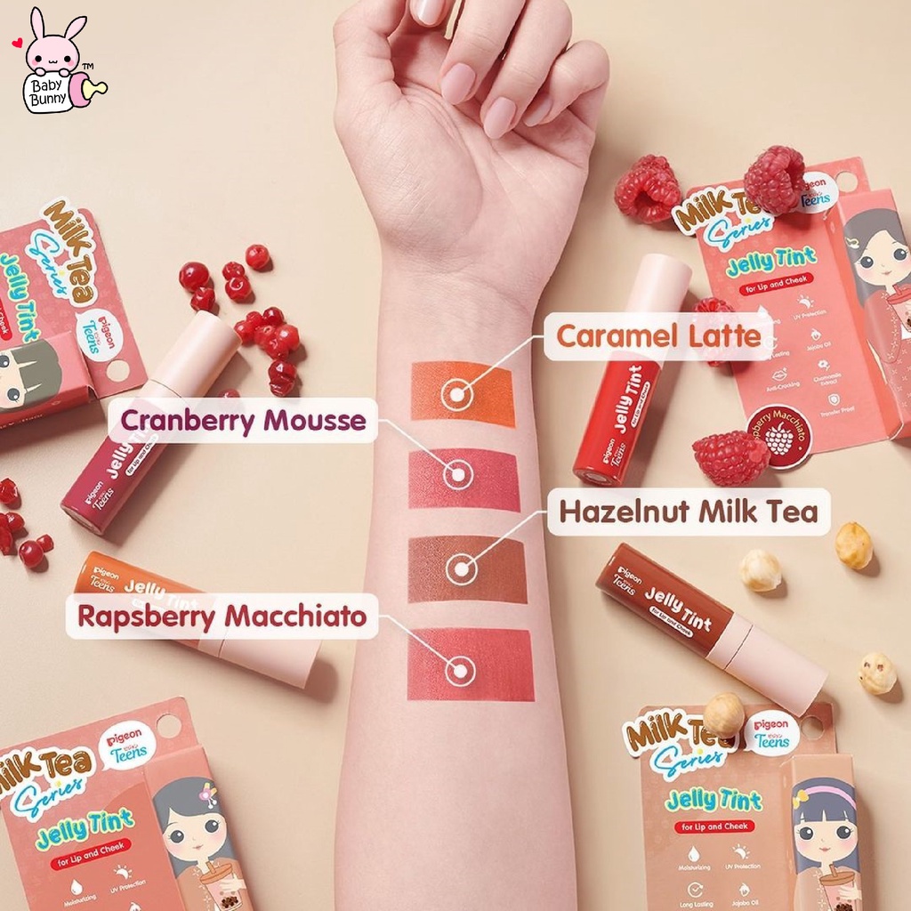 ❤ BELIA ❤ PIGEON Teens Jelly Tint | Lip Tint | Lip and Cheek | Pelembab Bibir BPOM