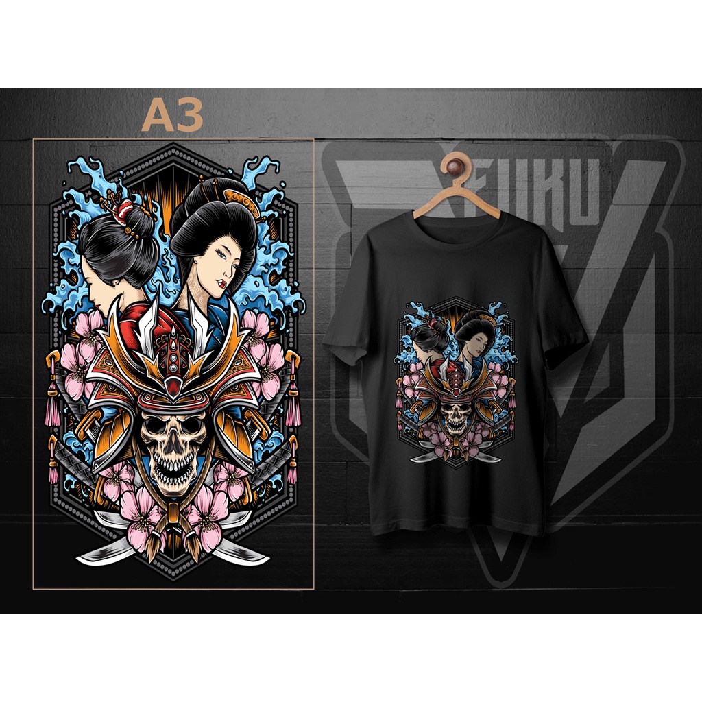 Kaos Motif Oni