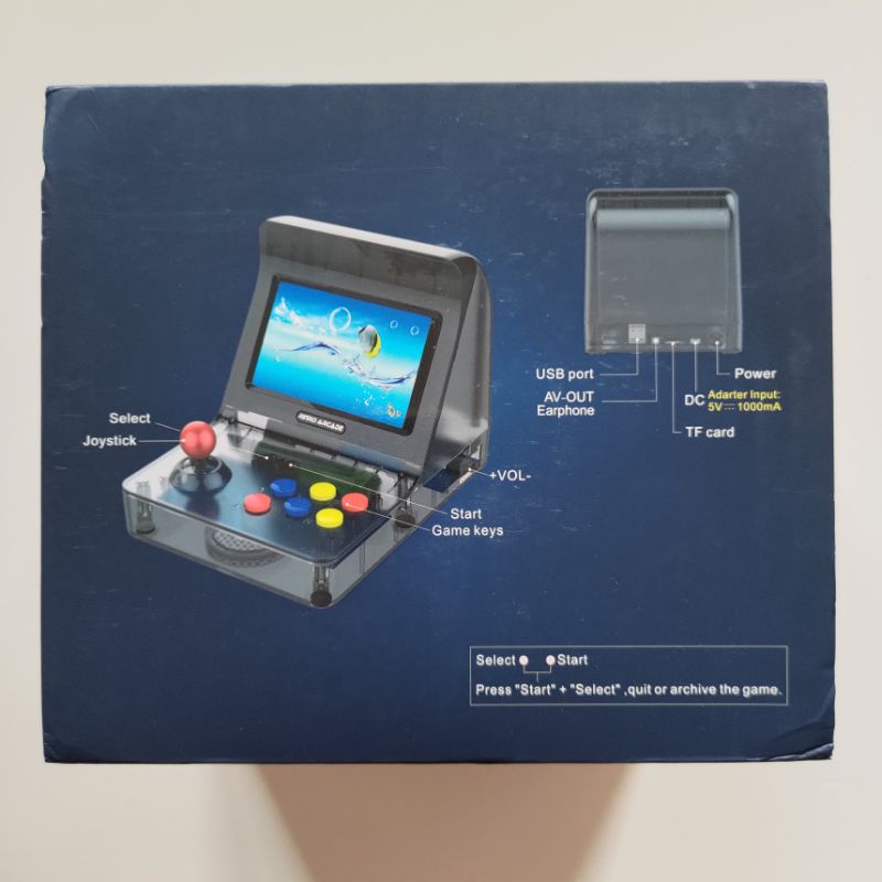 Retro Arcade Console Game Unik Dingdong Mini