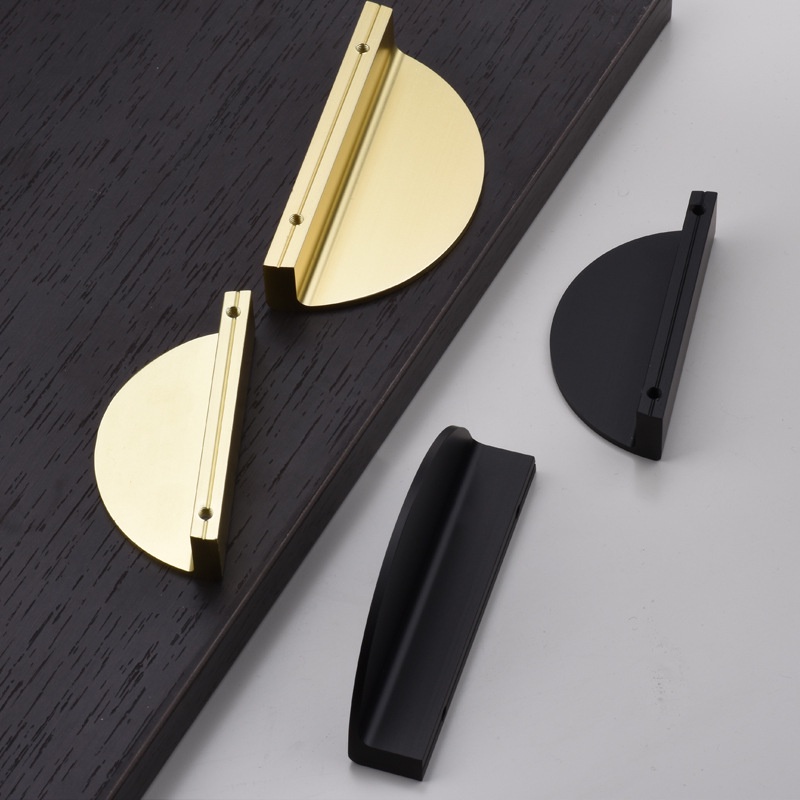 Lemari Bulat Handle / Tarikan Laci Semi Circular Handle / Minimalis Lingkaran Klasik Setengah