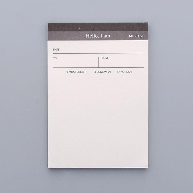 

Daily Planner Schedule Memopad Checklist Memo Isi 50 Lembar